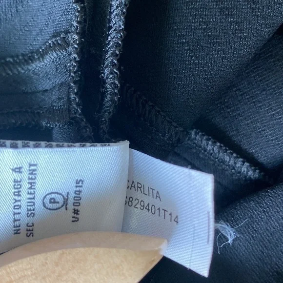 DVF CARLITA KNIT FLARE SKIRT BLACK Size 2 - Picture 8 of 11